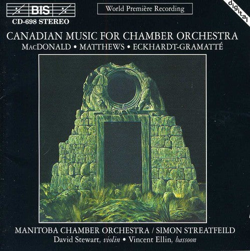 the album cover for David Stewart - Canadian Music for Chamber Orchestra / Various