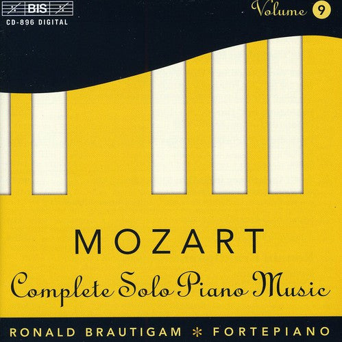 the album cover for Mozart / Ronald Brautigam - Piano Variations