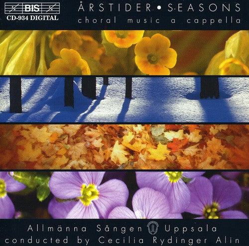 the album cover for Allmanna Sangen - Arstider Seasons: Capella Choral Pieces