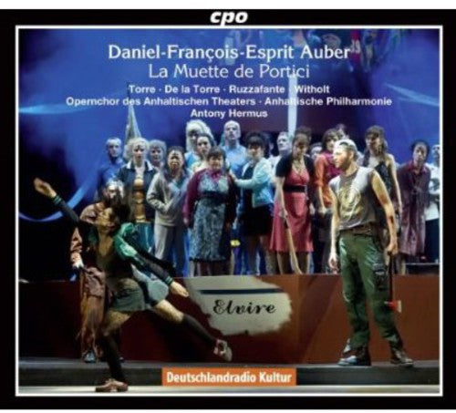 the album cover for Antony Hermus - La Muette de Portici