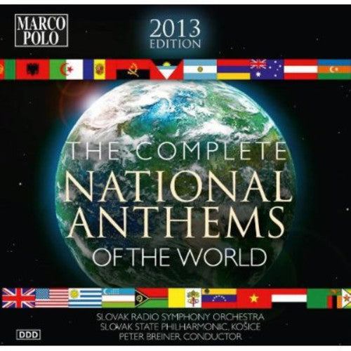 the album cover for Slovak State Philharmonic Orchestra, Kosice - National Anthems of the World: 2013 Edition