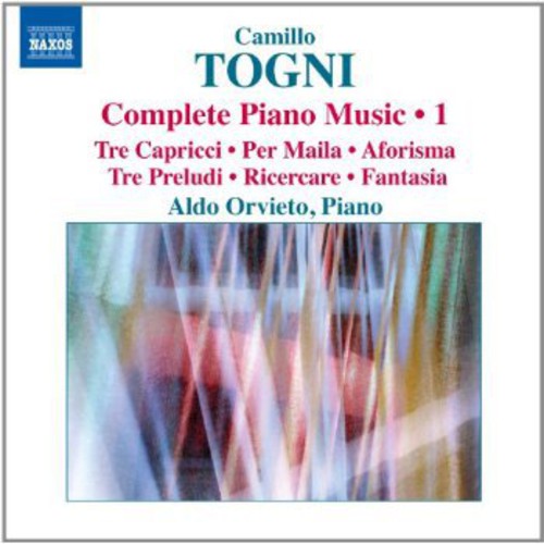 the album cover for Aldo Orvieto - Complete Piano Music 1
