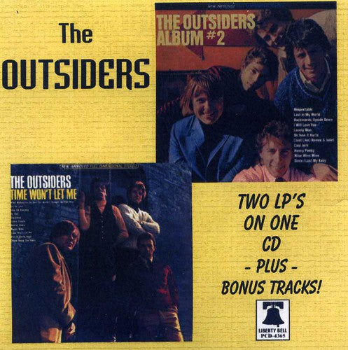 the album cover for Outsiders - Time Won't Let Me / Number 2