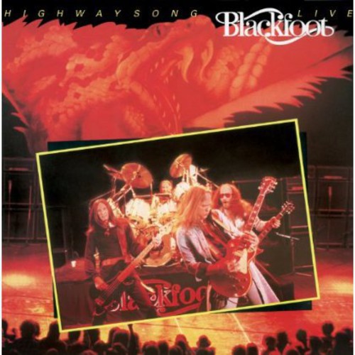 the album cover for Blackfoot - Highway Song Live