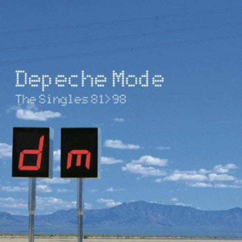 the album cover for Depeche Mode - Singles 81-98 [Import]