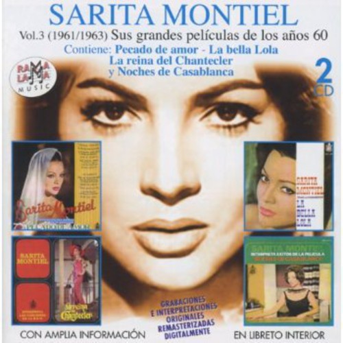the album cover for Sara Montiel - Vol. 3-1961-63 Sus Grandes Peliculas de los 60