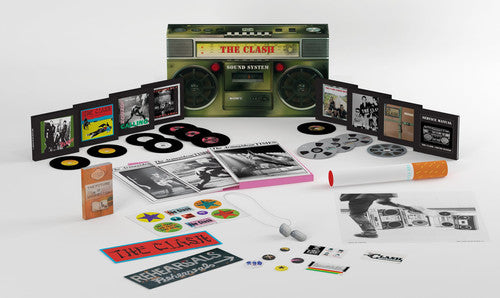 the album cover for The Clash - Sound System [Box Set]