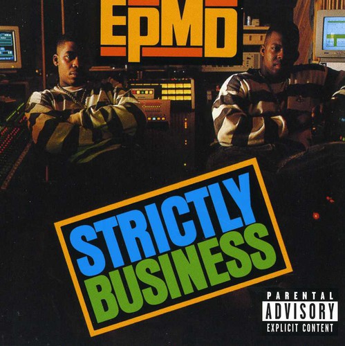 the album cover for Epmd - Strictly Business