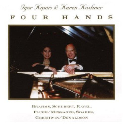 the album cover for Karen Kushner - One Piano: Four Hands