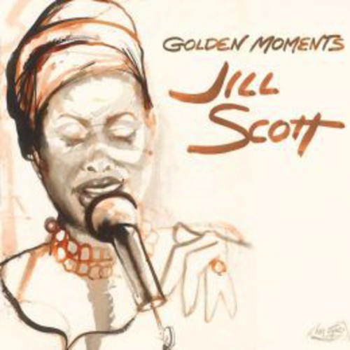 the album cover for Jill Scott - Golden Moments