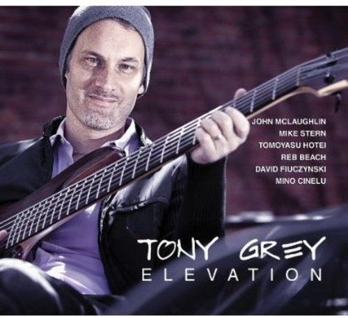 the album cover for Tony Grey - Elevation