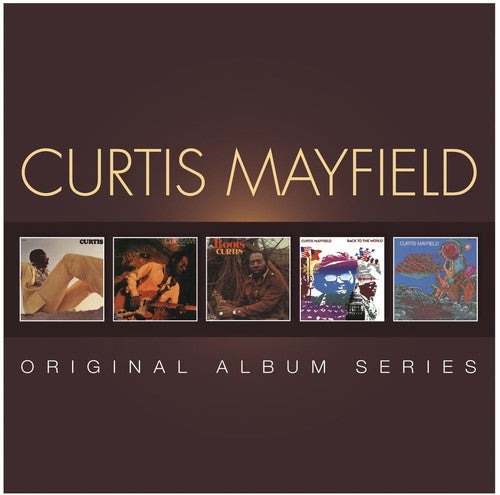 the album cover for Curtis Mayfield - Original Album Series [Import]