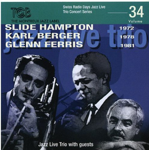 the album cover for Hampton/Berger/Ferris - Swiss Radio Days 34