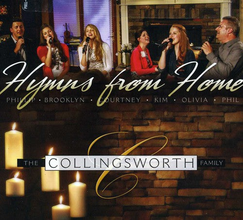 the album cover for Collingsworth Family - Hymns from Home