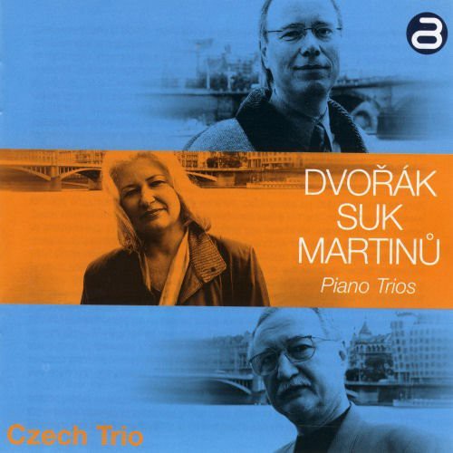 the album cover for Czech - Piano Trios