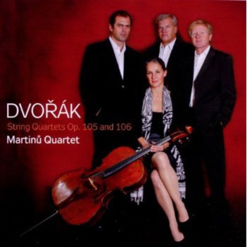 the album cover for Martinu Quartet - String Quartets Op 105 & 106