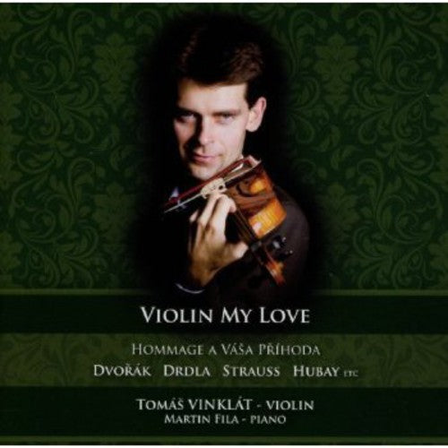 the album cover for Tomas Vinklat - Violin My Love