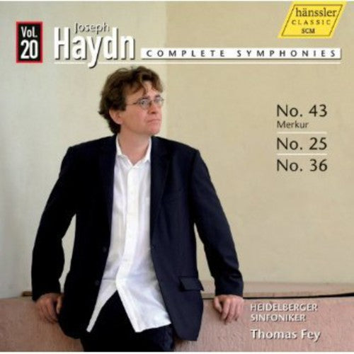 the album cover for Thomas Fey - Complete Symphonies 20 Nos 43 25 36