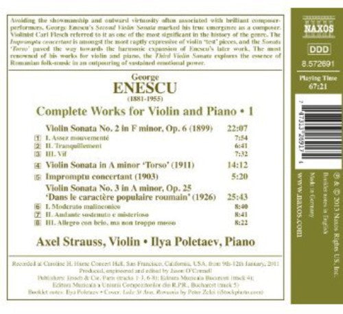 the album cover for Ilya Poletaev - Complete Works for Violin & Piano