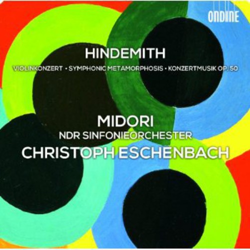 the album cover for Christoph Eschenbach - Violinkonzert / Symphonic Metamorphosis