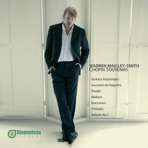 the album cover for Warren Mailley-Smith - Chopin Souvenirs