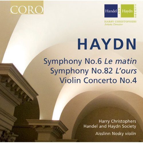 the album cover for Harry Christophers - Symphonies