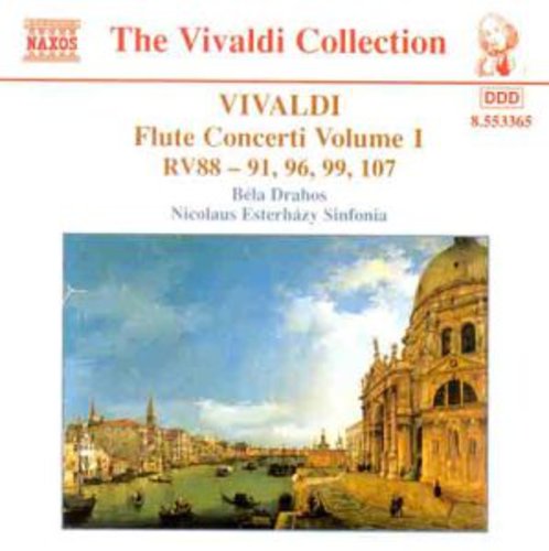 the album cover for Bela Drahos - Flute Concertos 1
