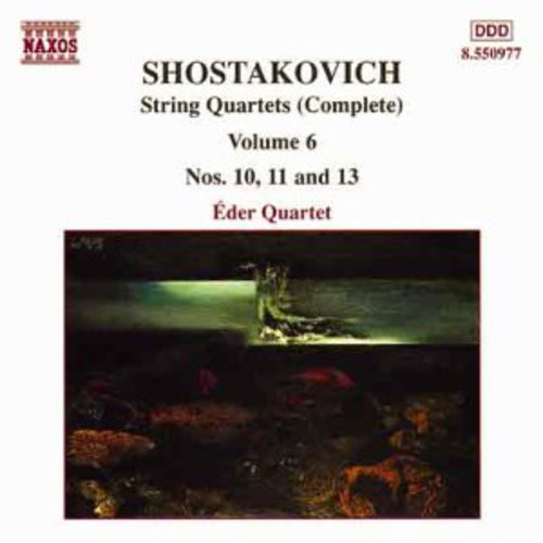 the album cover for Eder Quartet - String Quartets 6