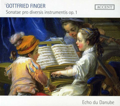 the album cover for Echo Du Danube Ensemble - Sonatae Pro Diversis Instrumentis Op 1
