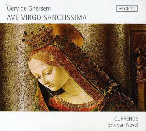 the album cover for Erik van Nevel - Ave Virgo Sanctissima