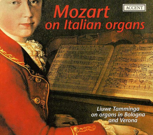 the album cover for Tamminga - Mozart on Italian Organs