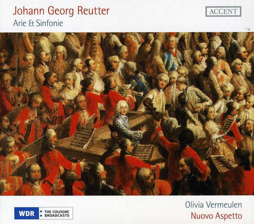 the album cover for Olivia Vermeulen, - Arie Et Sinfonie
