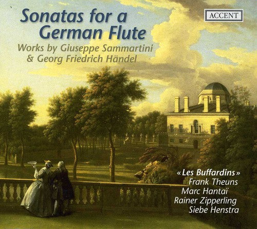 the album cover for Les Buffardins - Sonatas for a German Flute