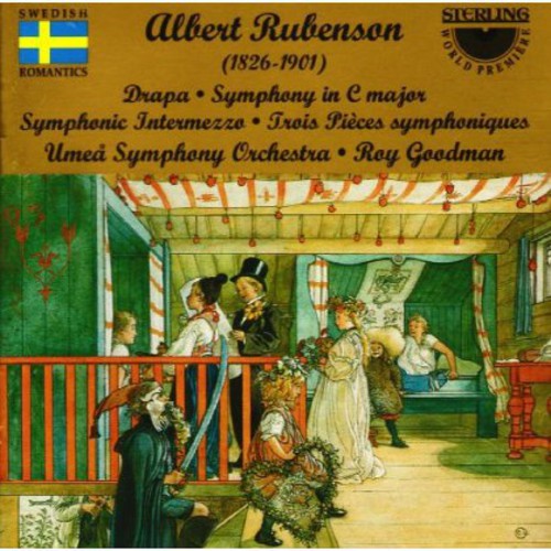 the album cover for Rubenson / Umea Symphony Orch / Roy Goodman - Symphony in C / Drapa / Symphonic Intermezzo