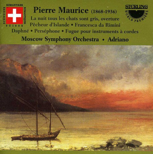 the album cover for Maurice / Adriano / Moscow Symphony Orchestra - Nuit Tous Les Chats Sont Gris Overture