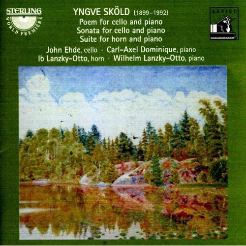 the album cover for Skold / Ehde / Dominique / Lanzky-Otto - Poem for Cello & Piano / Sonata for Cello / Suite