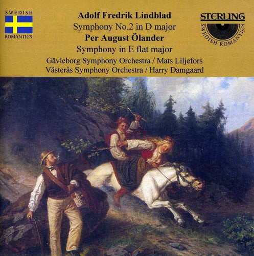 the album cover for Lindblad / Gavle Symphony Orchestra - Symphonies