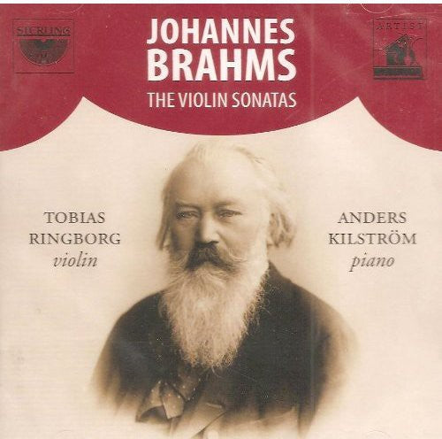 the album cover for Brahms / Ringborg / Kilstrom - Violin Sonatas