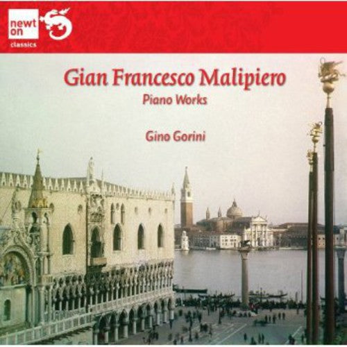 the album cover for Malipiero / Gino Gorini - Piano Works