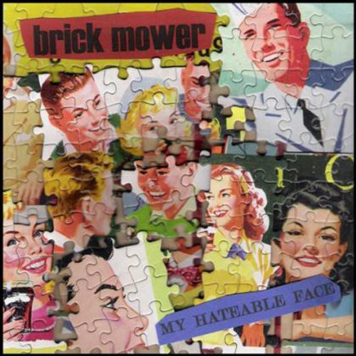 the album cover for Brick Mower - My Hateable Face