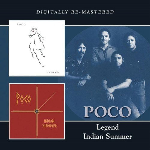 the album cover for Poco - Legend/Indian Summer [Import]