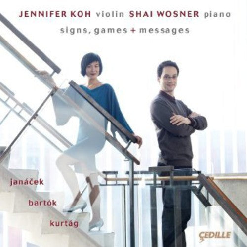 the album cover for Shai Wosner - Signs Games Messages