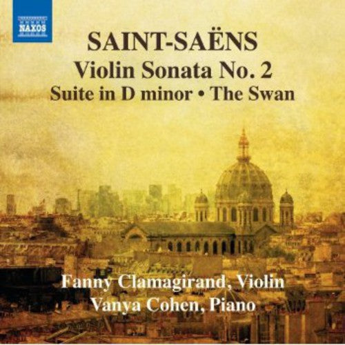 the album cover for Vanya Cohen - Violin Sonata No 2 / Suite in D minor