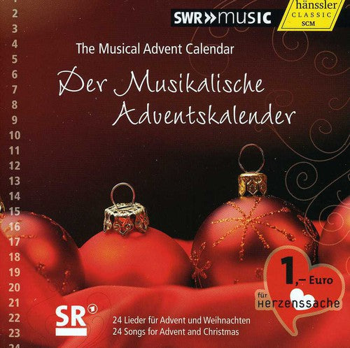 the album cover for J Bach S / Stuttgarter Kantorei - Musical Advent Calendar 2013