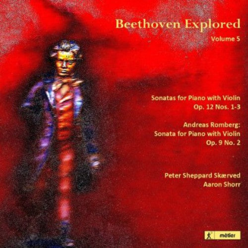 the album cover for Beethoven / Skaerved / Shorr - Beethoven Explored 5