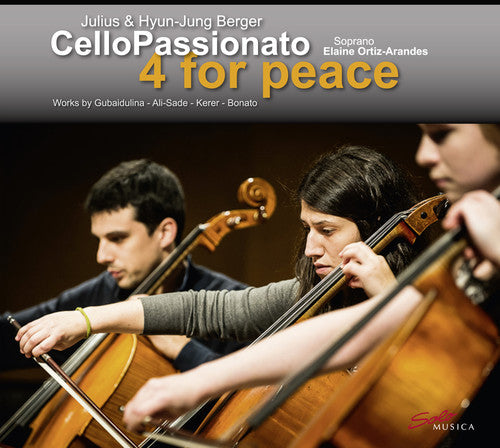 the album cover for Hyun-Jung Berger - 4 for Peace