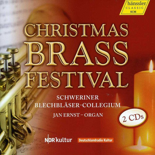 the album cover for Hans-Joachim Drechsler - Christmas Brass Festival