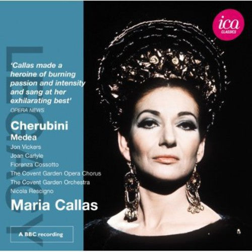 the album cover for Cherubini / Callas / Covent Garden Opera Chorus - Legacy: Maria Callas