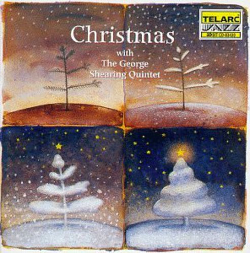 the album cover for George Shearing Quintet - Christmas with George Shearing Quintet
