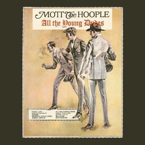 the album cover for Mott The Hoople - All The Young Dudes [Import]